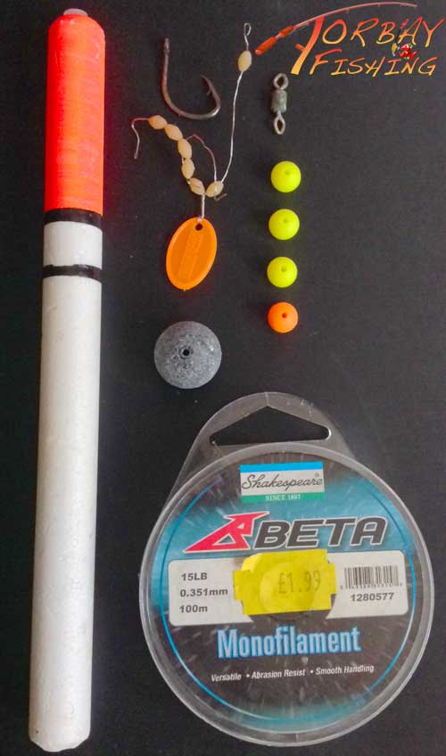 Float fishing parts.