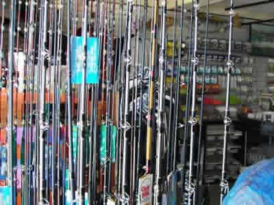 Fishing rod madness.